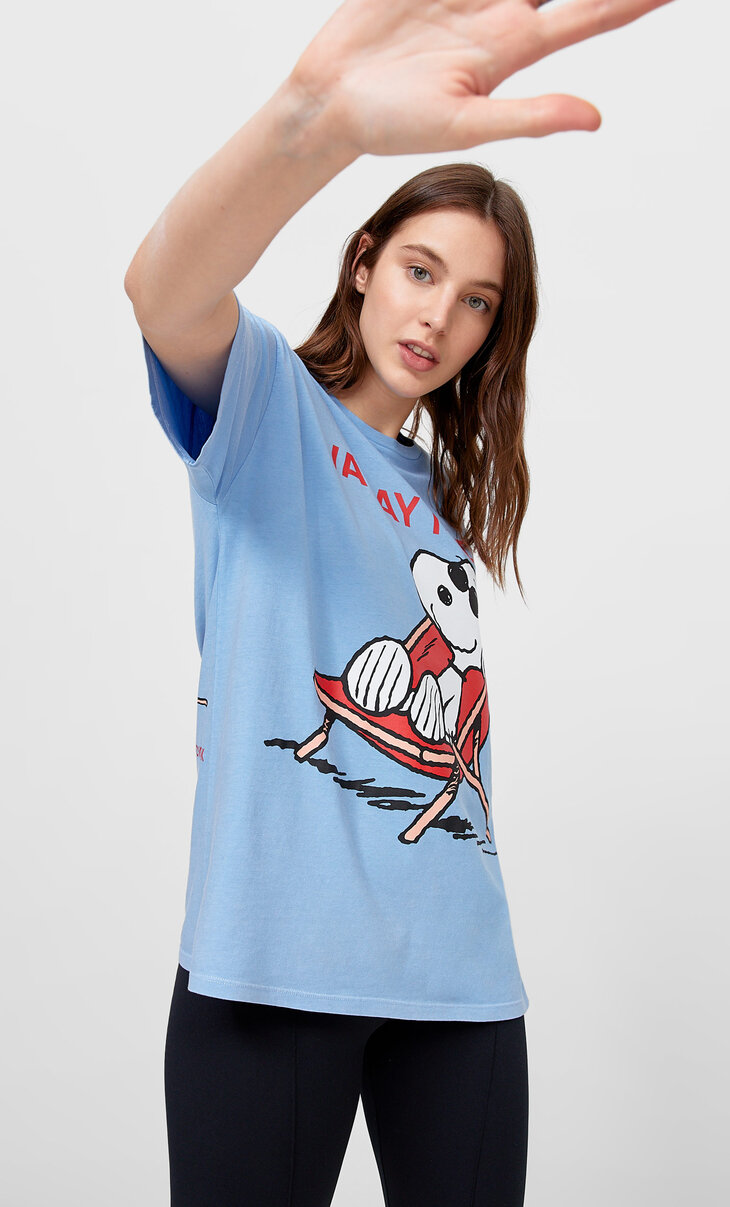 Oversized Snoopy T-shirt - Women's T 