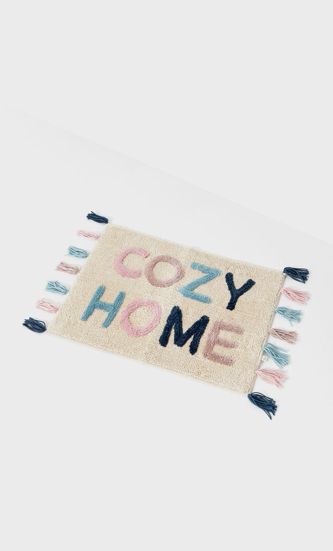 

Stradivarius Dywanik Cozy Home Kobieta Ecru 103