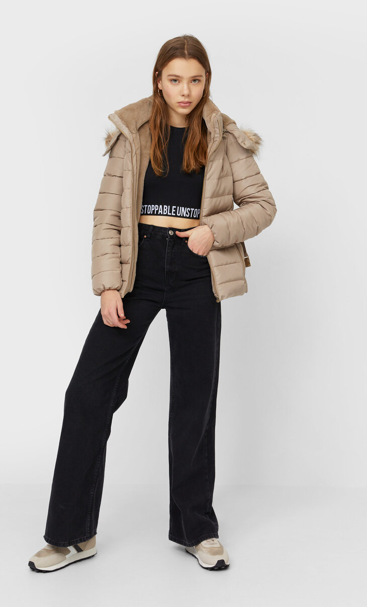 doudoune stradivarius femme