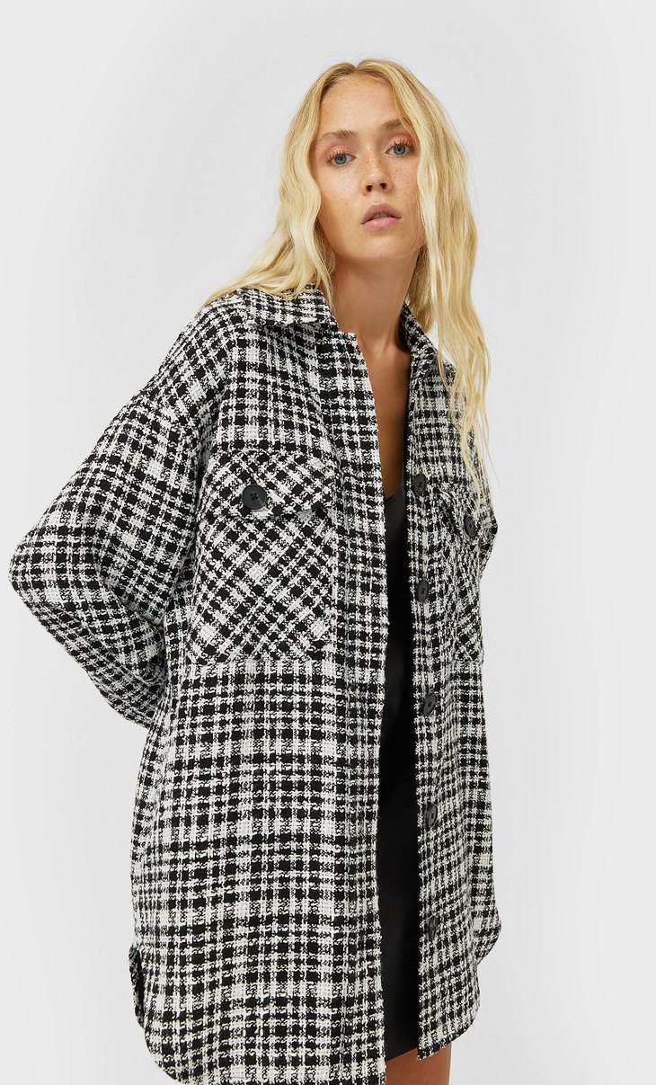 Camicia A Quadri Moda Da Donna Stradivarius Italia