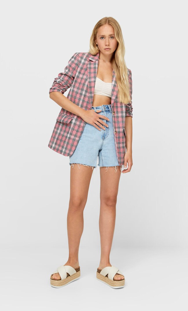 Checked blazer - Women's Blazers 