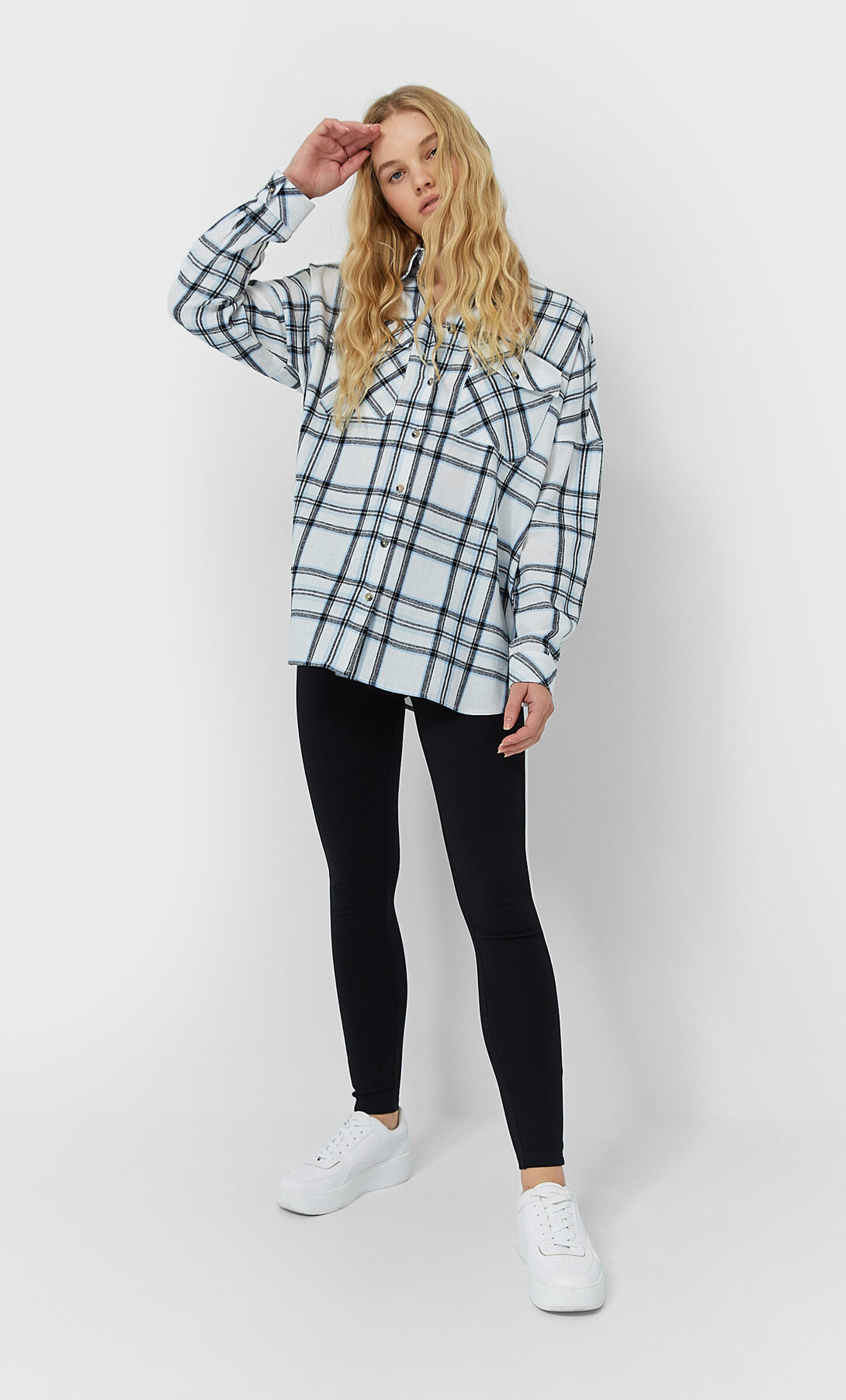 Camicia A Quadri Editorial Da Donna Stradivarius Italia