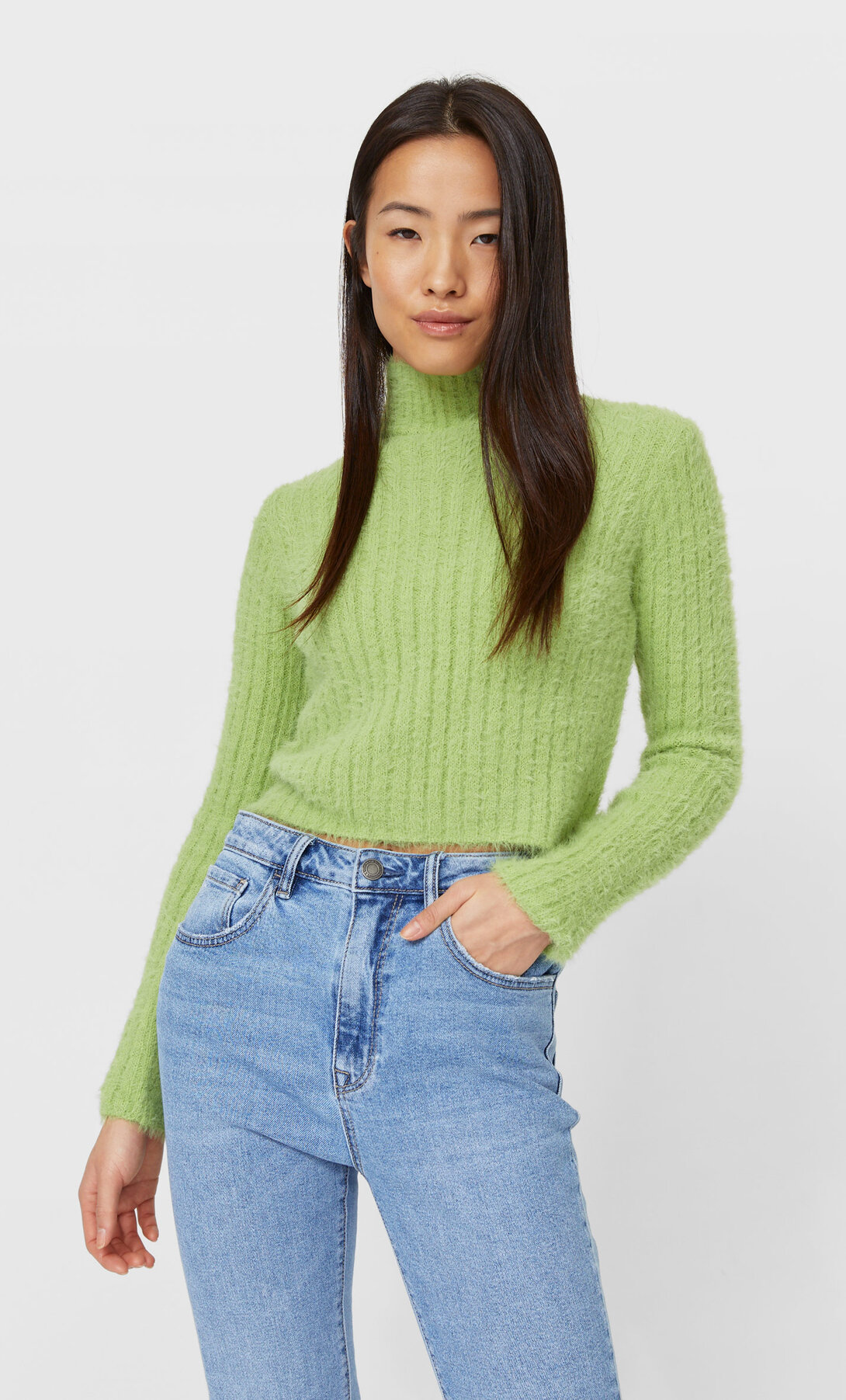 stradivarius robe pull