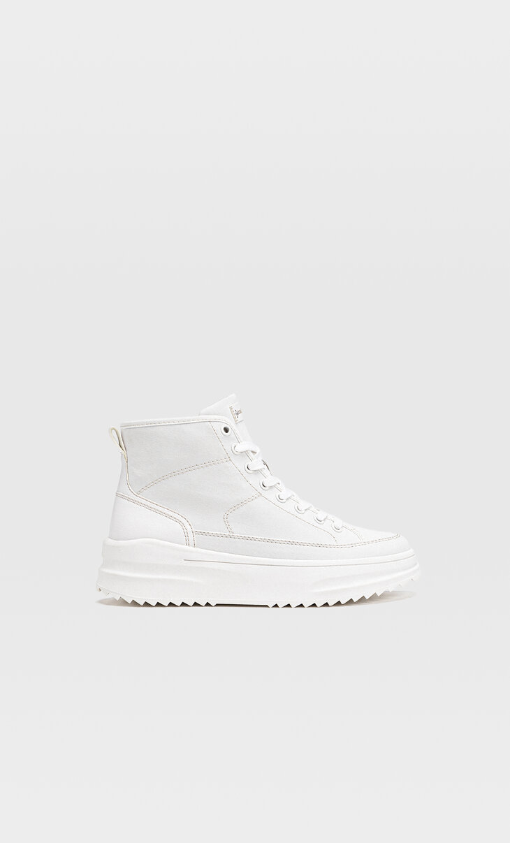 stradivarius platform trainers