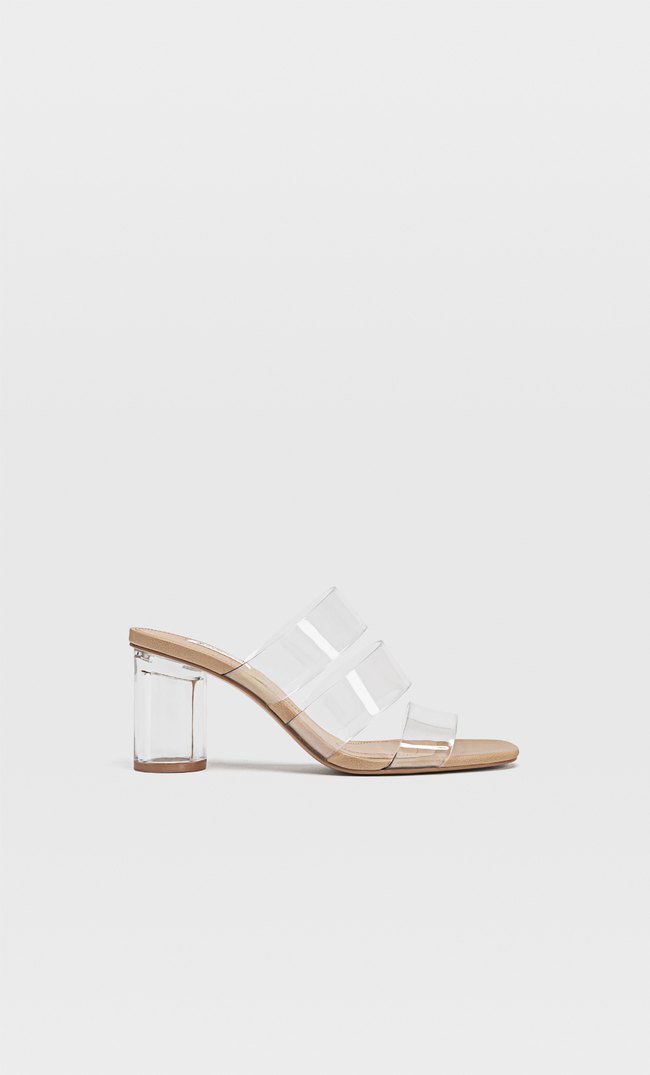 Sandalias vinilo stradivarius clearance
