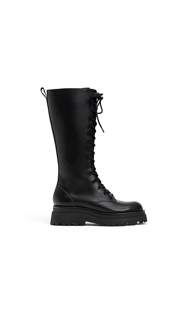 Botas Negras Mujer Stradivarius on Sale, UP TO 50% OFF |  www.elmonstruodelasgalletas.com