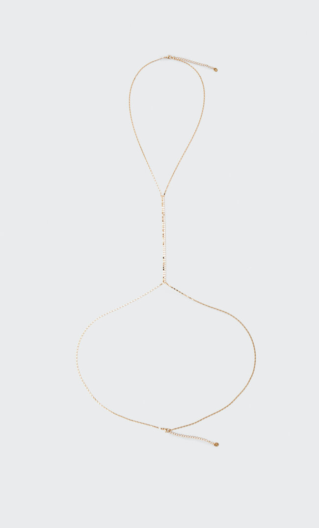 

Stradivarius Körperkette. Gelb M