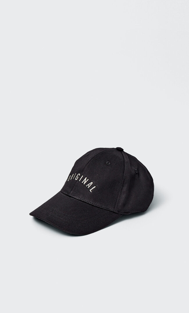

Stradivarius Casquette Message Noir 103