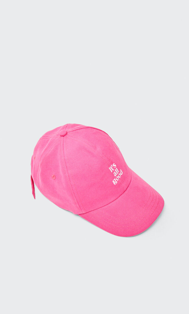

Stradivarius Casquette Message Fuchsia 103