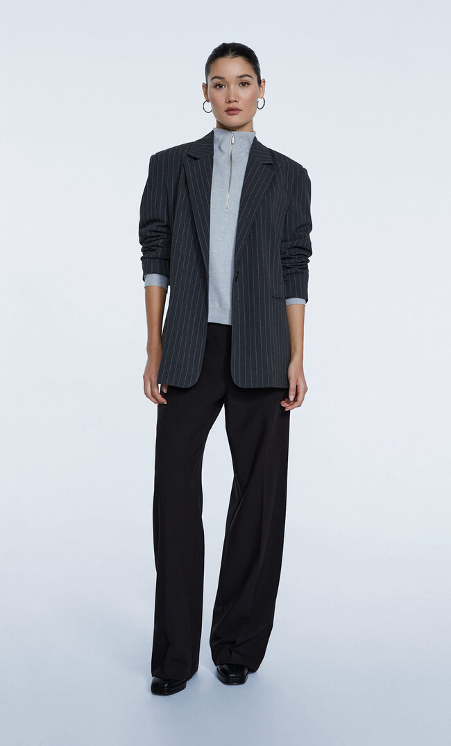 

Stradivarius Pantalon Habillé Noir 34
