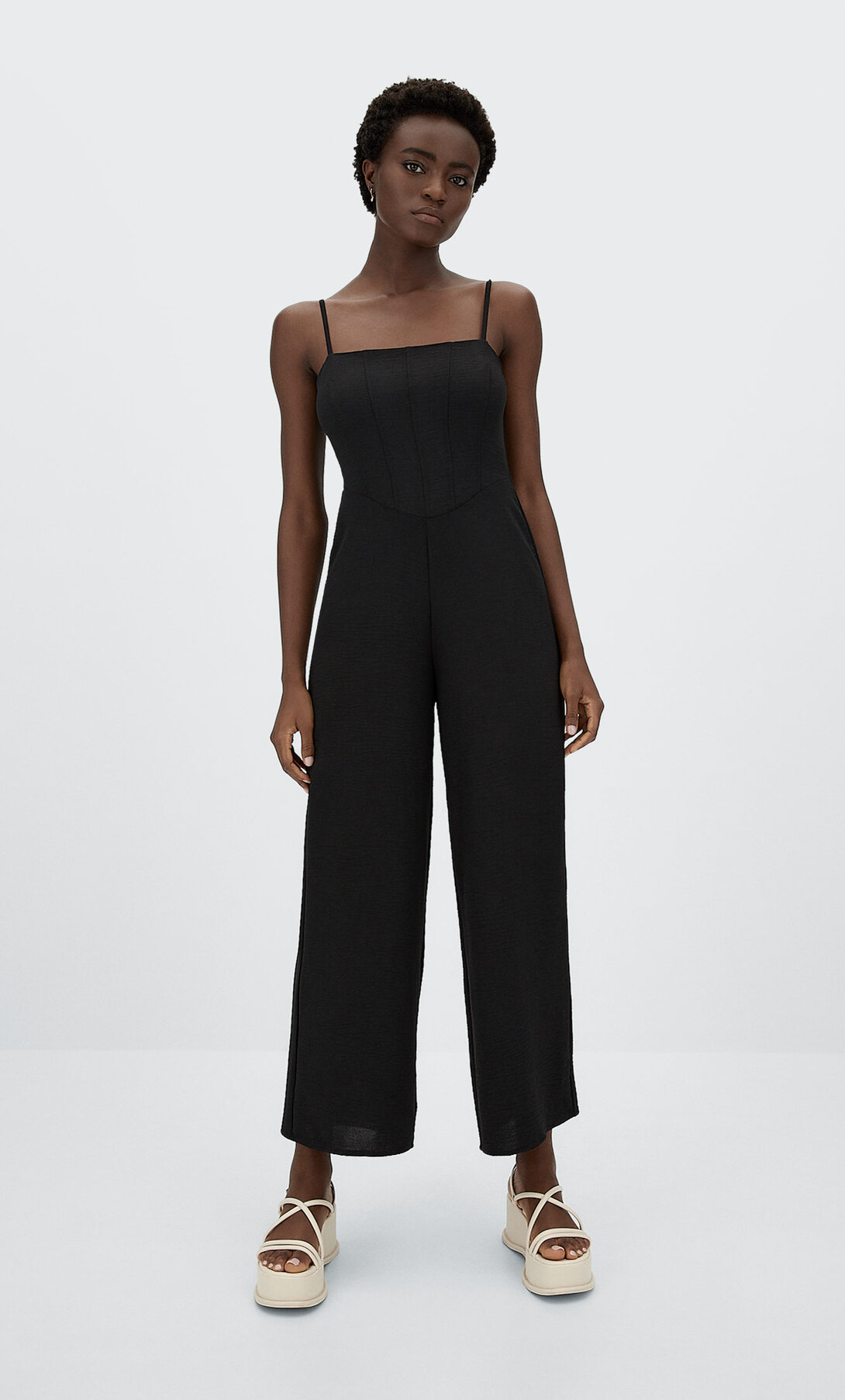 Rustic corset jumpsuit - Women's Midi 