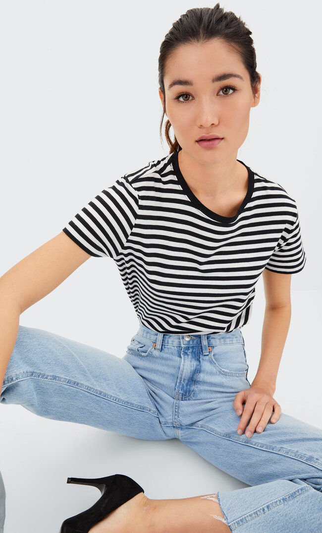 

Stradivarius Débardeur Basique Noir S
