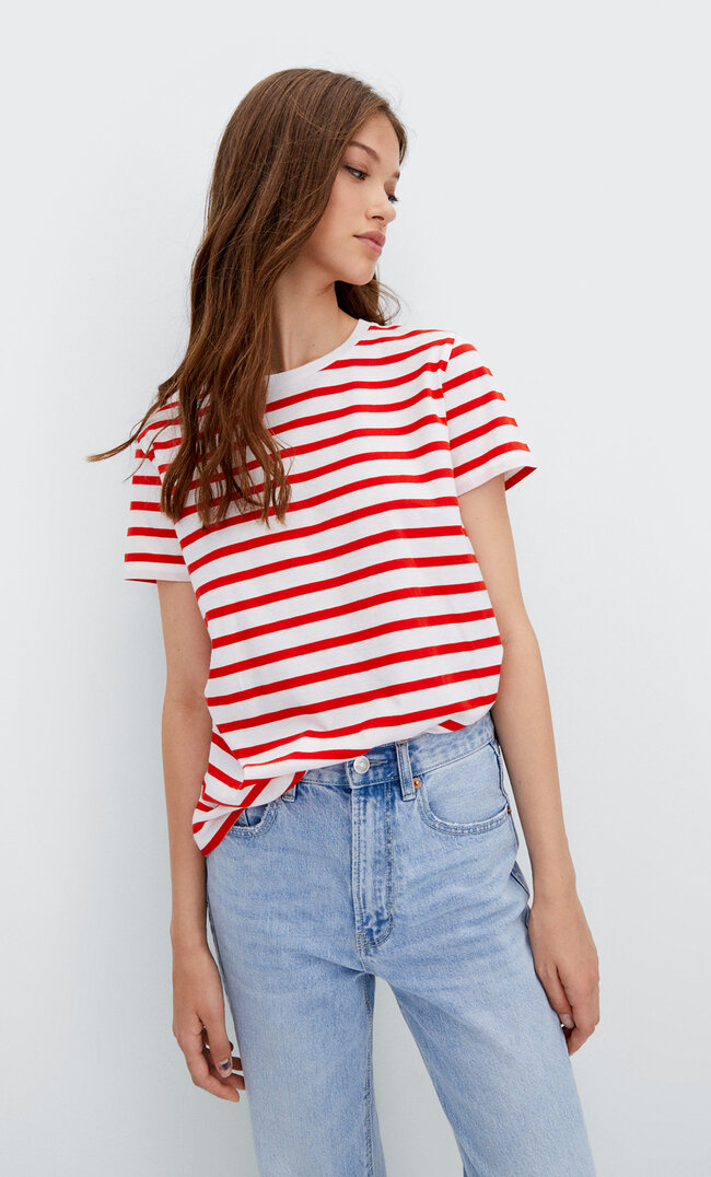 

Stradivarius Débardeur Basique Rouge S