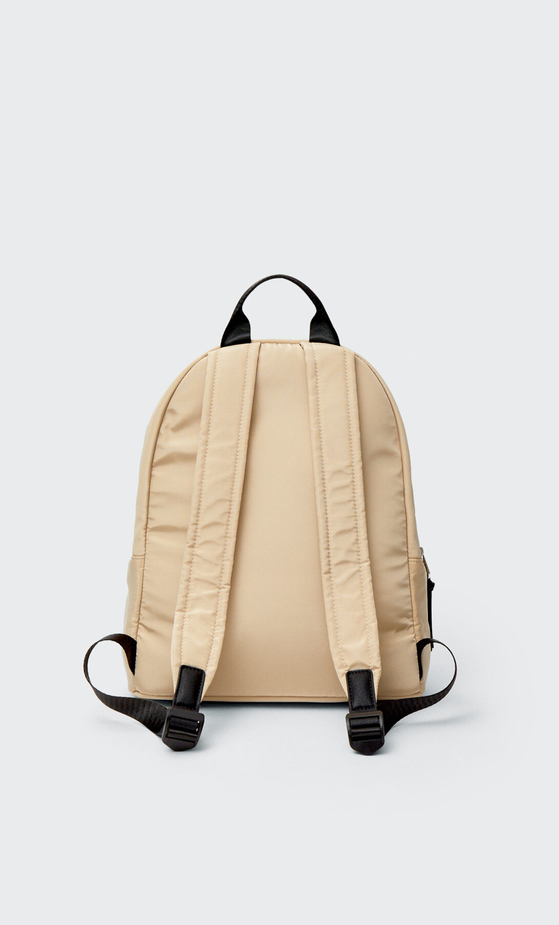 Fabric backpack with zips Women's fashion Stradivarius Spain