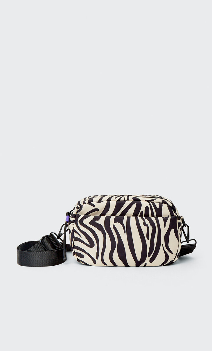 Zebra crossbody bag