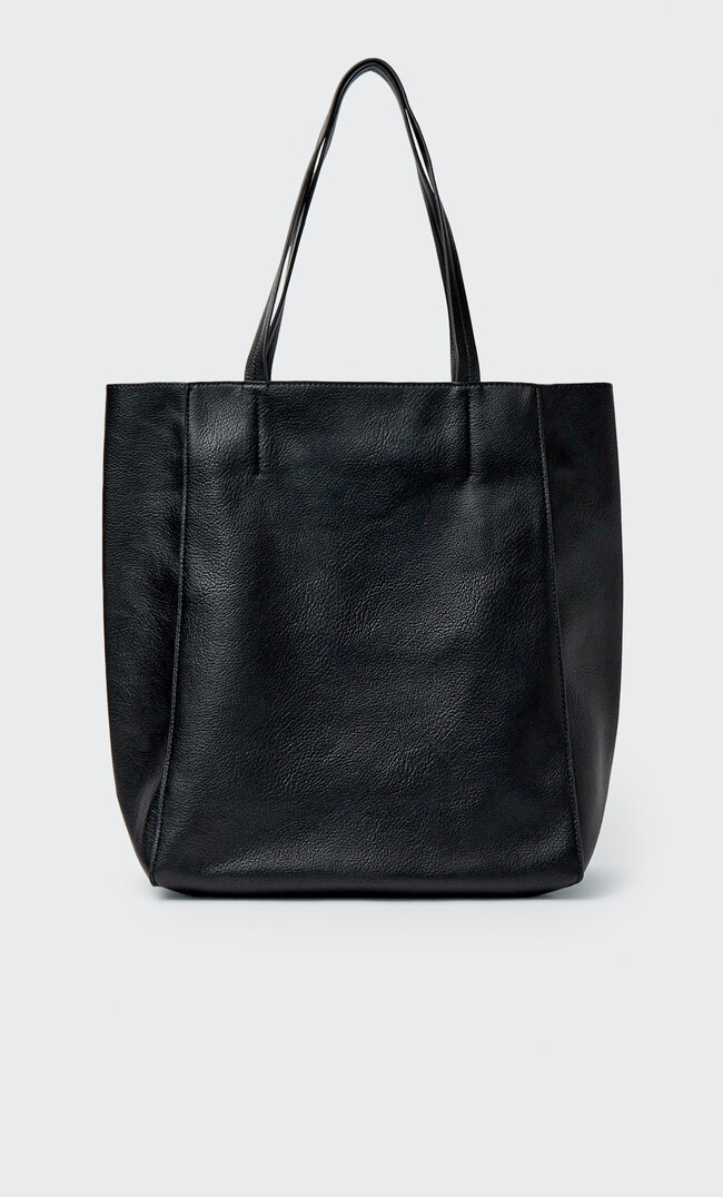 

Stradivarius Basic-Shopper Schwarz M