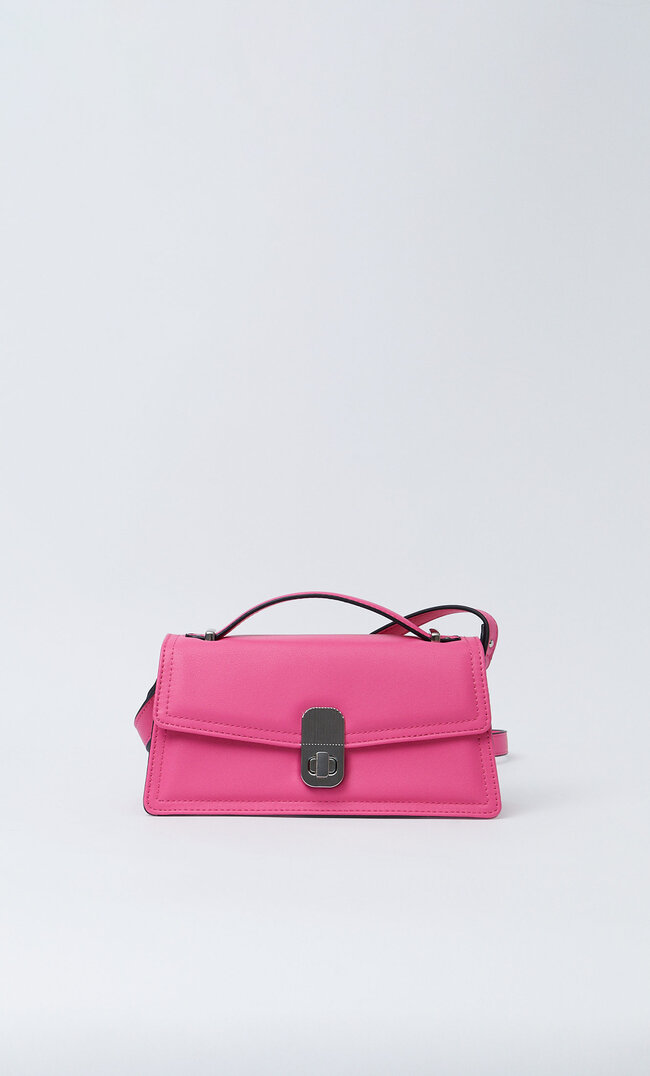 

Stradivarius Umhängetasche Mit Gurt Fuchsia M