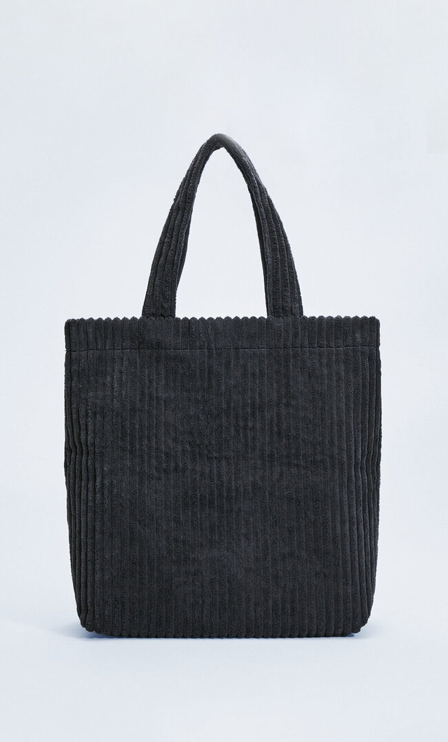 

Stradivarius Shopper Aus Cord Schwarz M