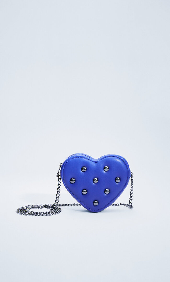 

Stradivarius Minitasche In Herzform Elektrisch Blau M