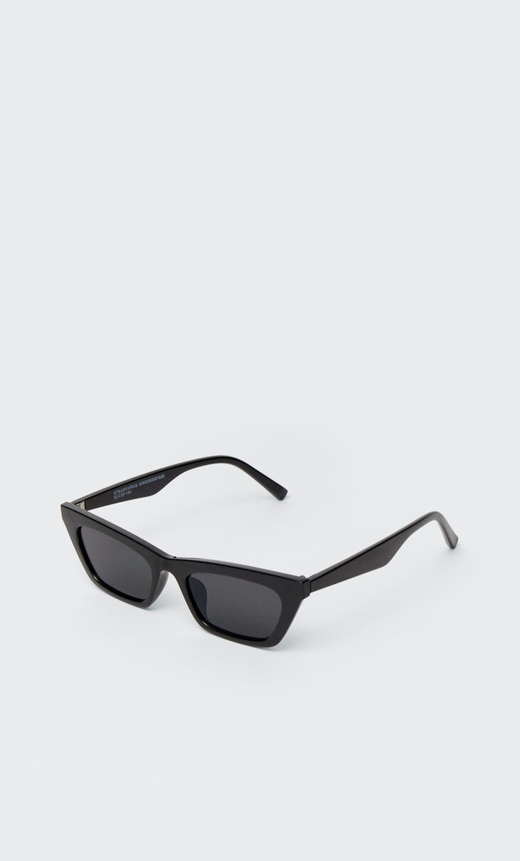 Rectangular cut eye sunglasses