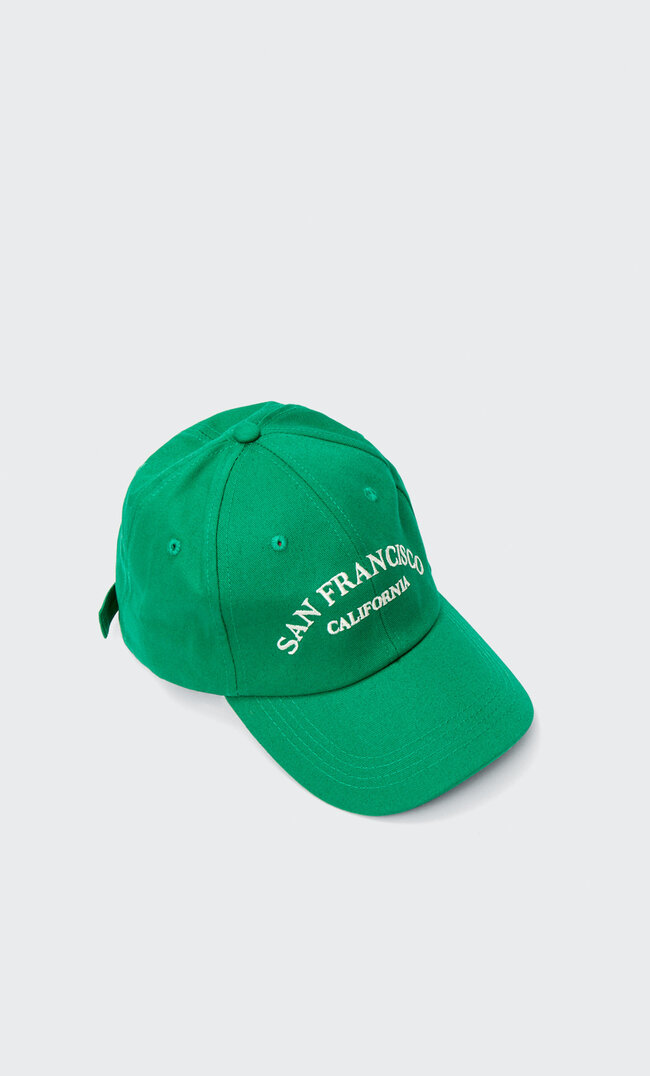 

Stradivarius Casquette San Francisco Vert 103