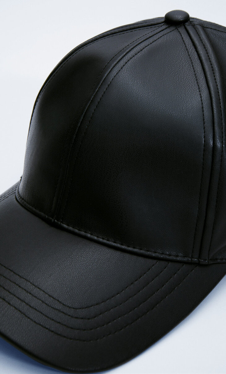 ladies leather cap