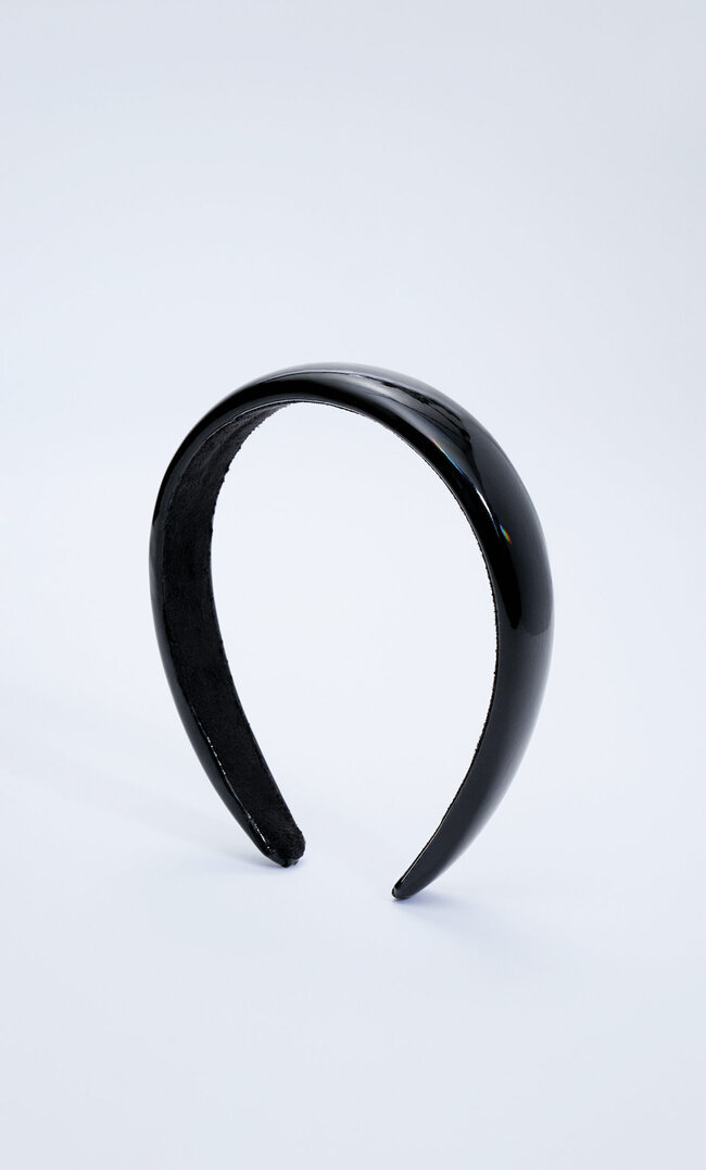 

Stradivarius Serre-Tête Verni Noir M