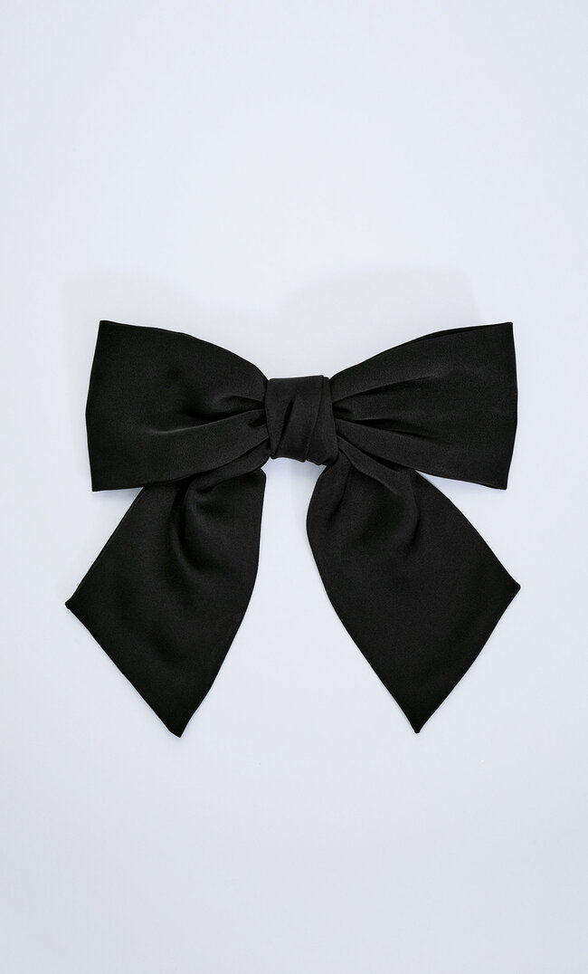 

Stradivarius Grand Nœud En Satin Noir M