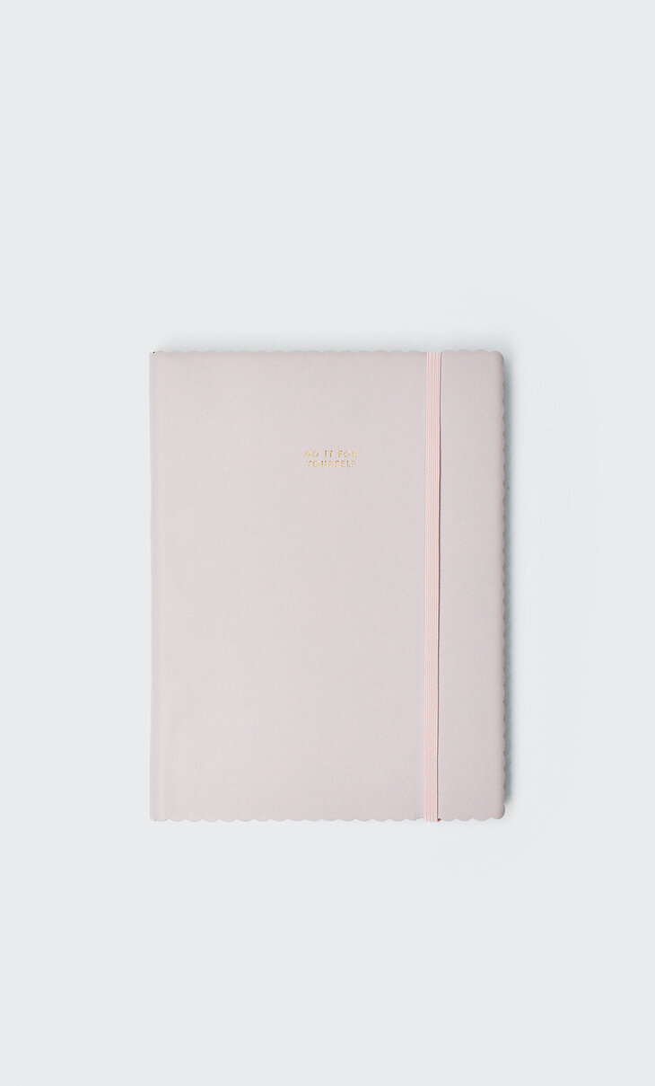Faux leather planner