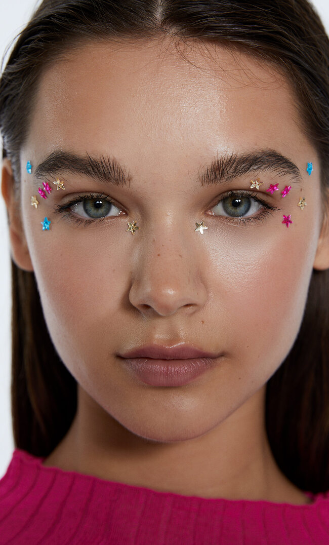 

Stradivarius Skin-Sticker In Sternform Blau 103
