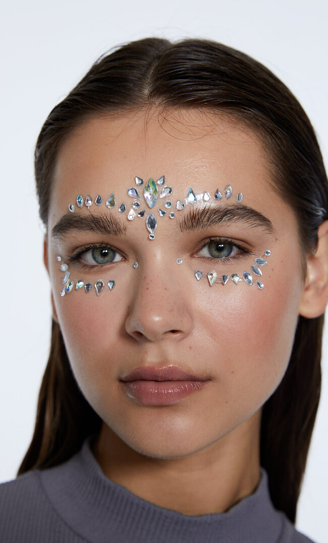 

Stradivarius Skin Sticker Fantaisie Gris 103