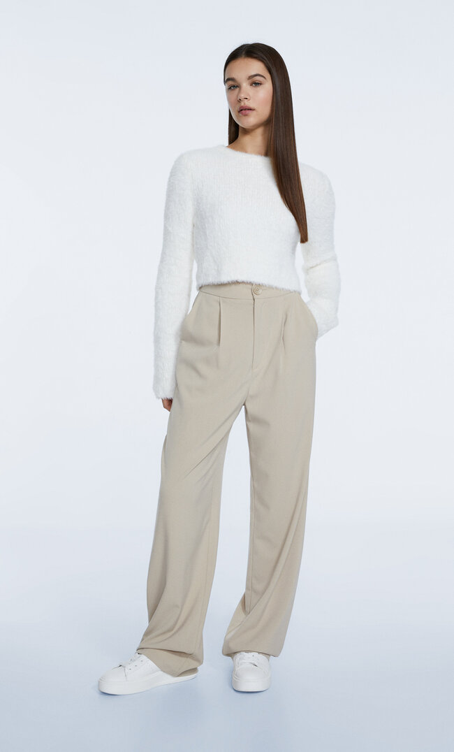 

Stradivarius Pantalon Wide Leg Pierre 42