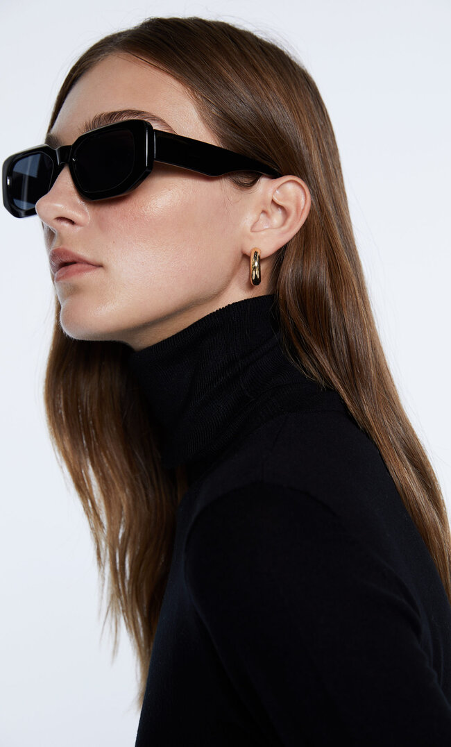 

Stradivarius Pull À Col Cheminée Noir Xl