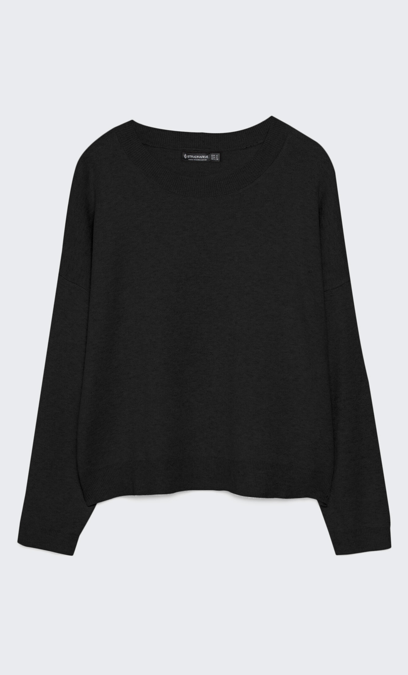 Basic knit round neck sweater - Women's 