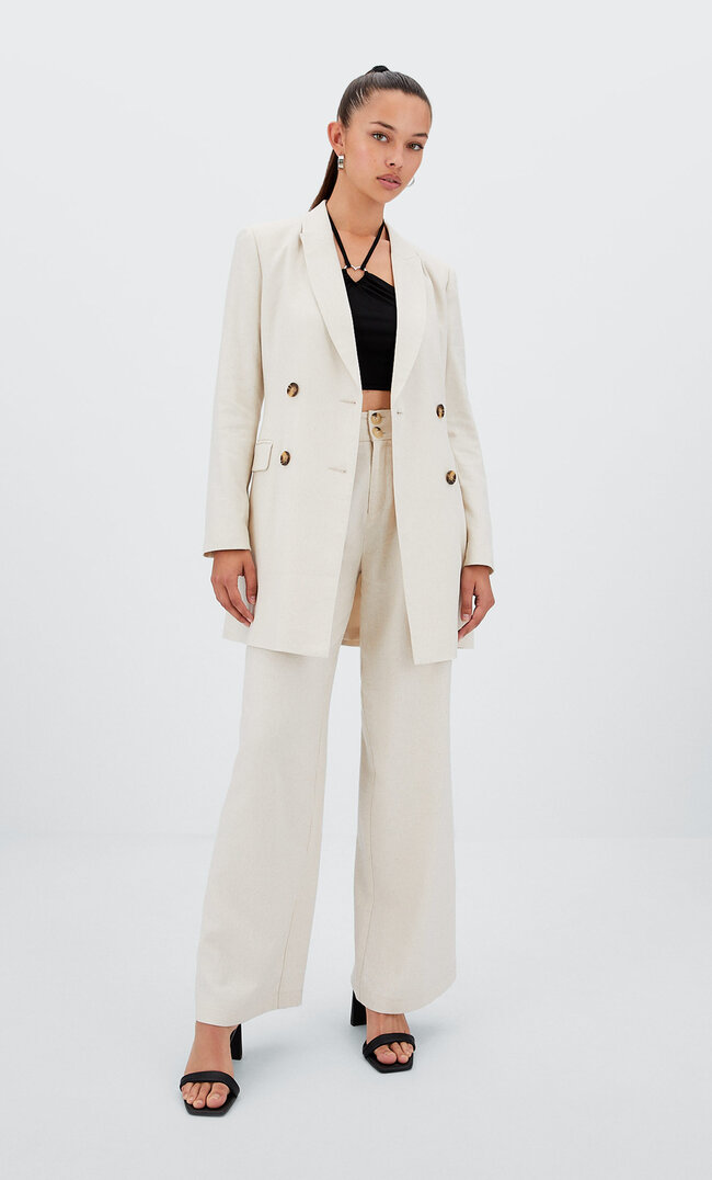 

Stradivarius Robe Blazer Rustique Pierre M