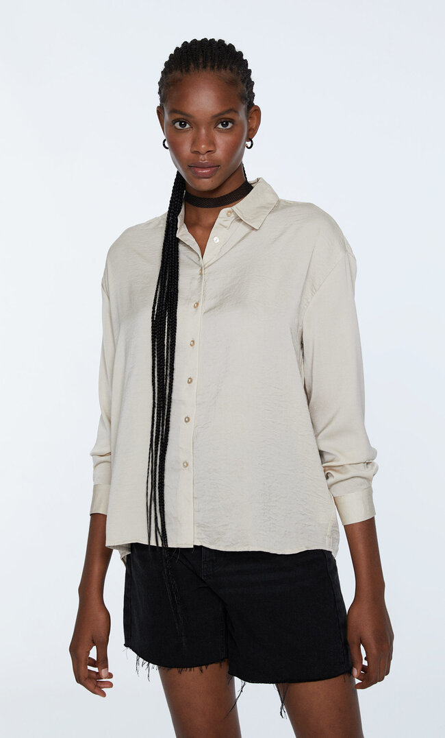 

Stradivarius Chemise En Satin Pierre L