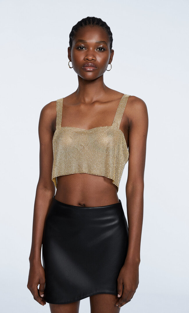 

Stradivarius Top Brillant Or M