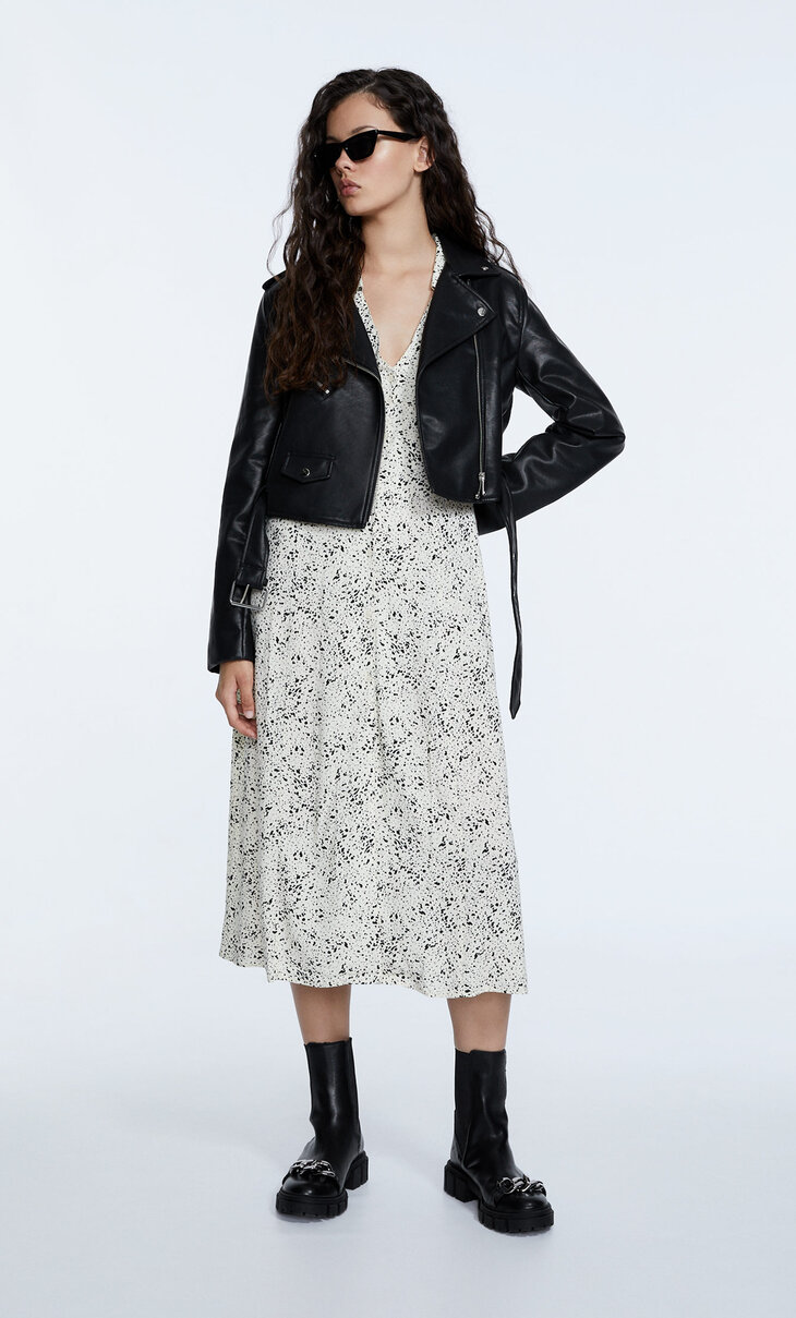 stradivarius daisy jacket