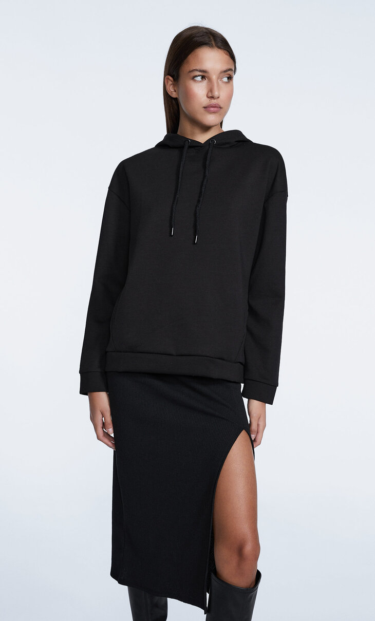 Sudaderas Mujer Stradivarius Rebajas Sudaderas Sudadera Blanca