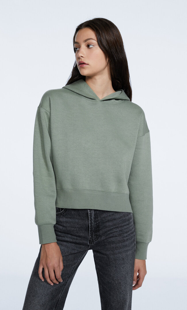 

Stradivarius Krótka Bluza Khaki L
