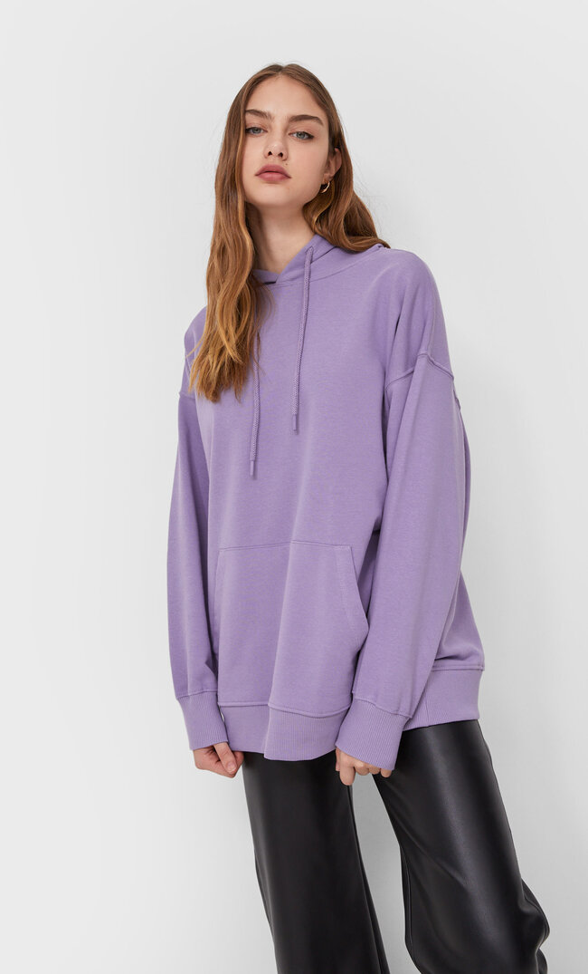 

Stradivarius Oversize-Sweatshirt Malvenfarben L