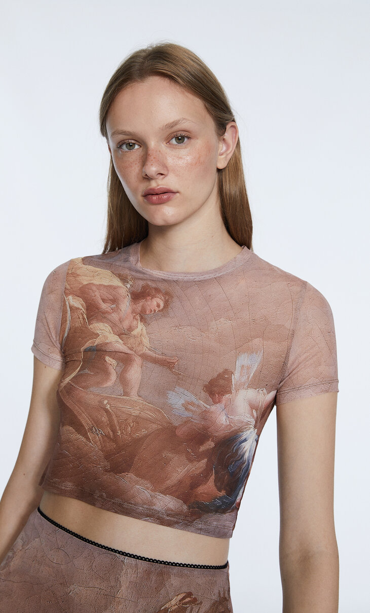T-shirt tulle licence Art Collection