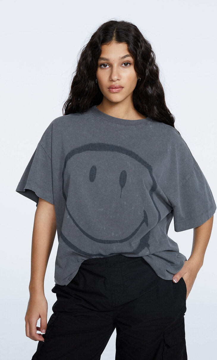 Oversize Smiley®-T-shirt