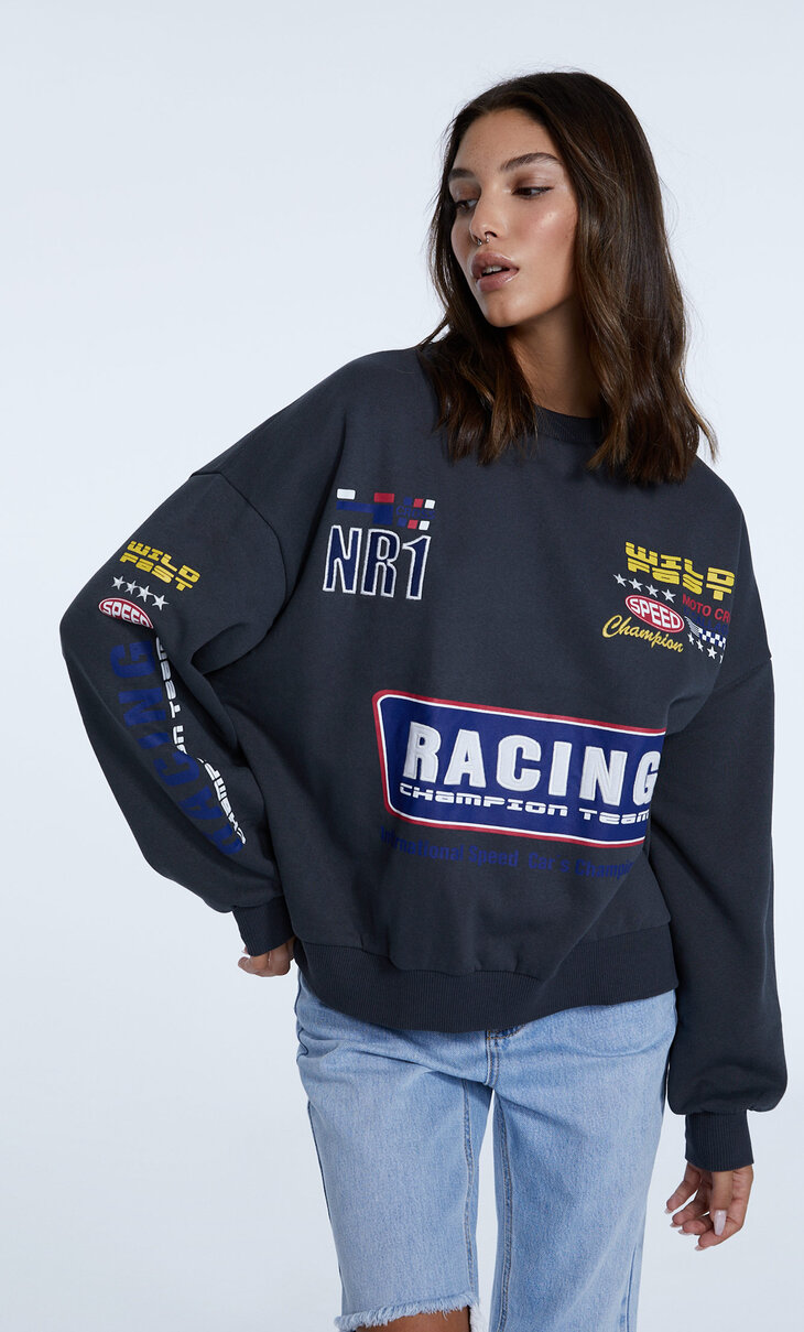 Racing sweatshirt