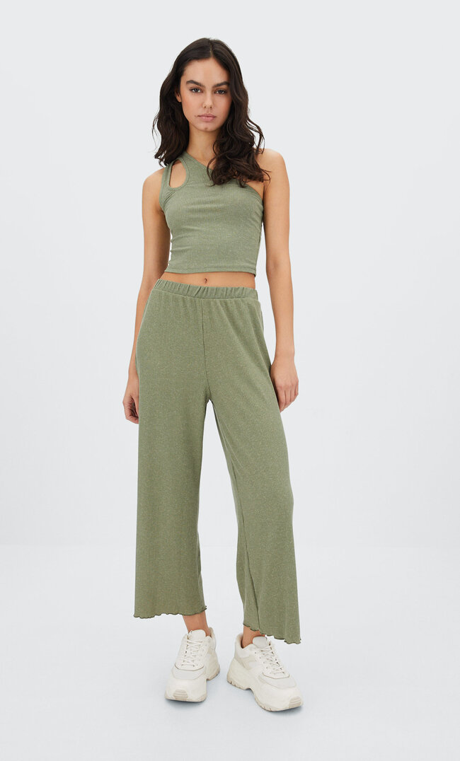 

Stradivarius Jupe-Culotte Kaki L