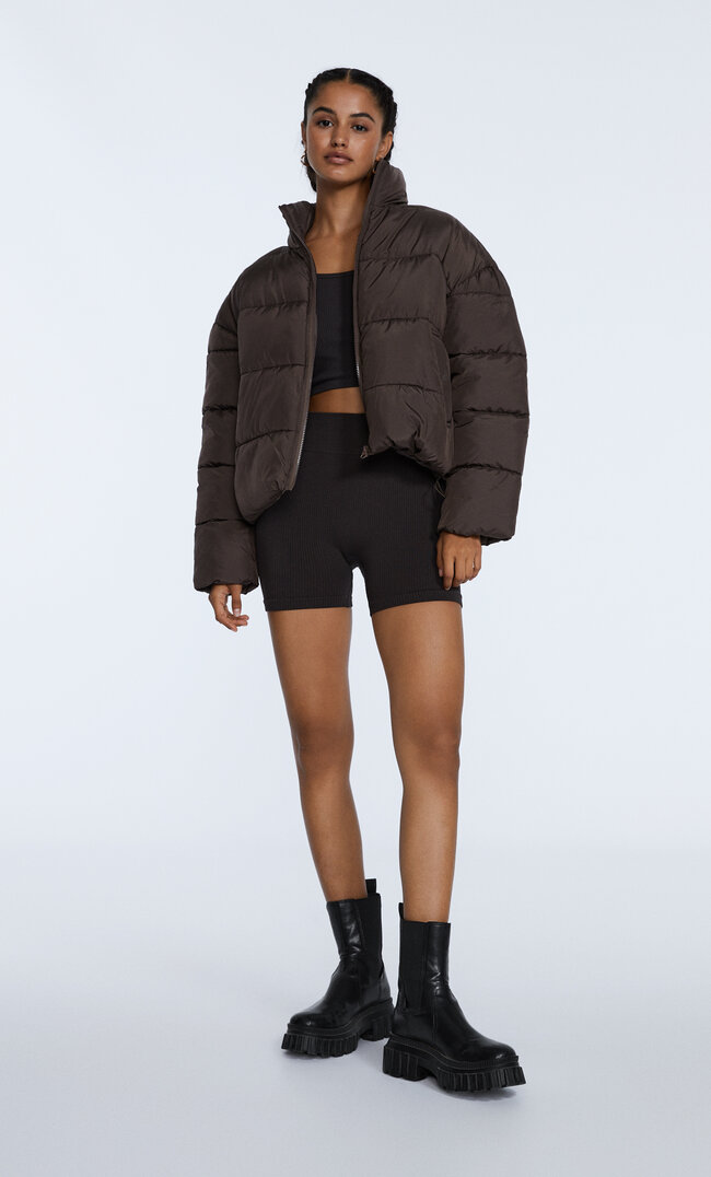 

Stradivarius Steppjacke Braun M