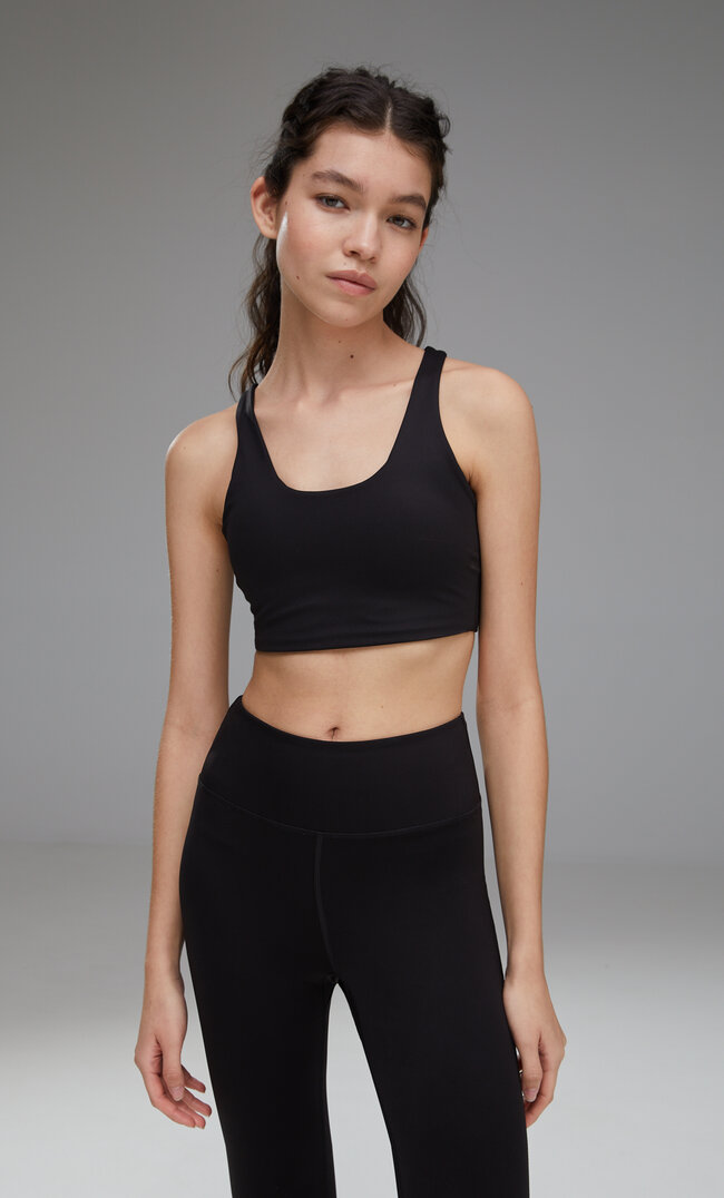 

Stradivarius Brassière Sculpt Noir Xs