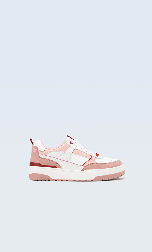 

Stradivarius Sneaker Mit Elementen Rosa 40