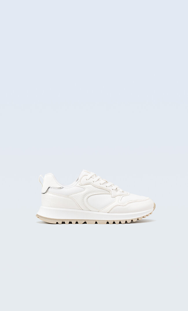 

Stradivarius Sneaker Mit Elementen Weiss 39