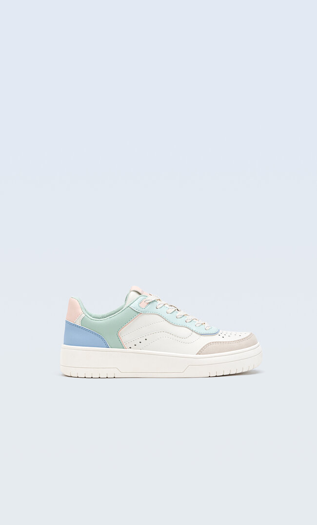 

Stradivarius Baskets Avec Empiècements Contrastants Combiné 39